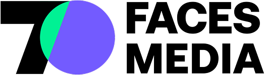 70 Faces Media logo